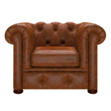 Conway Chesterfield Fåtölj Tudor Chestnut