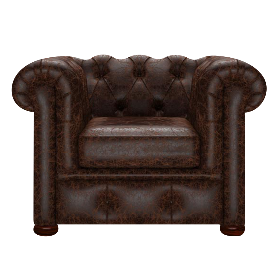 Conway Chesterfield Fåtölj Tudor Mahogany