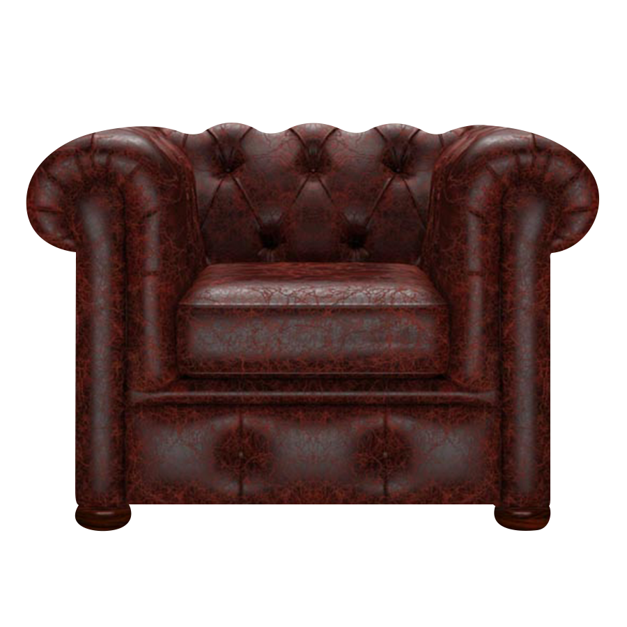 Conway Chesterfield Fåtölj Tudor Oxblood