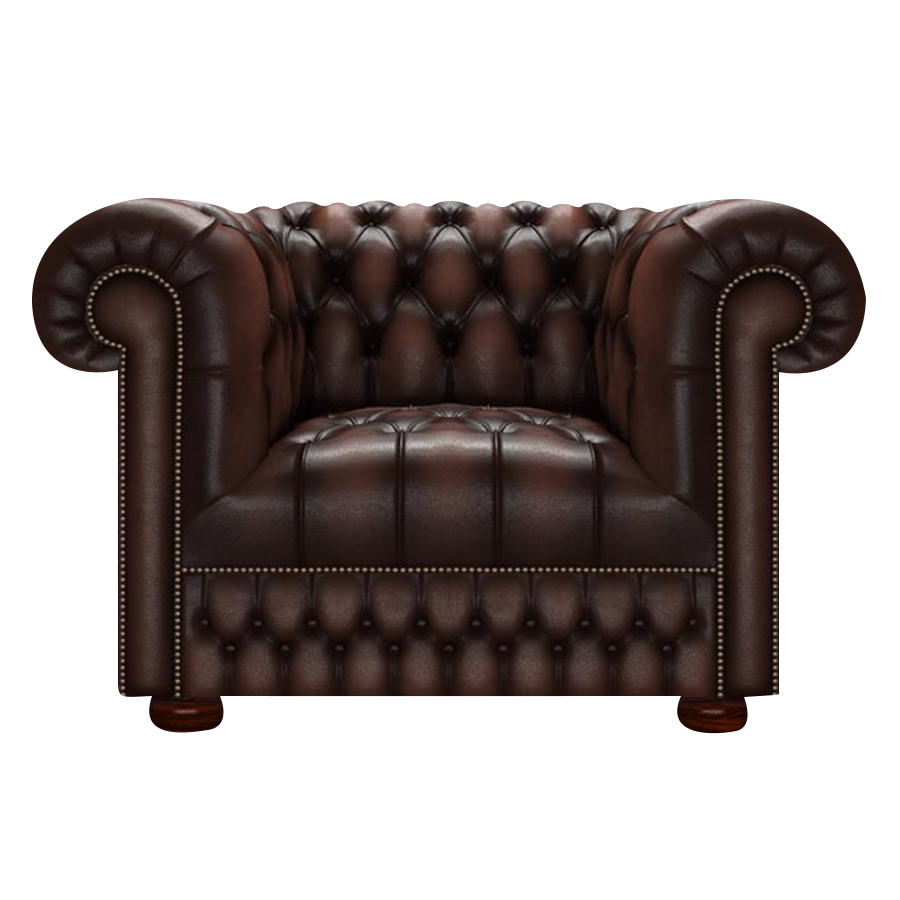Cromwell Chesterfield Fåtölj Antique Brown