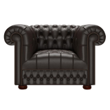 Cromwell Chesterfield Fåtölj Birch Brown