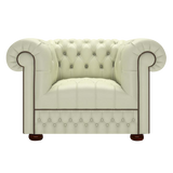 Cromwell Chesterfield Fåtölj Birch Cream