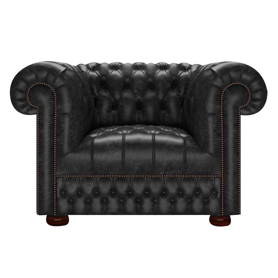 Cromwell Chesterfield Fåtölj Etna Black