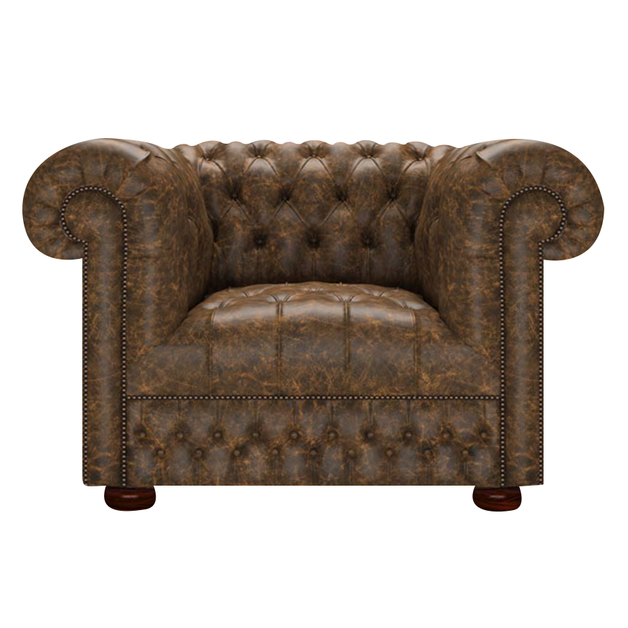 Cromwell Chesterfield Fåtölj Etna Brandy