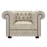 Cromwell Chesterfield Fåtölj Etna Cream