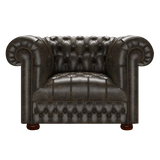 Cromwell Chesterfield Fåtölj Old English Alga