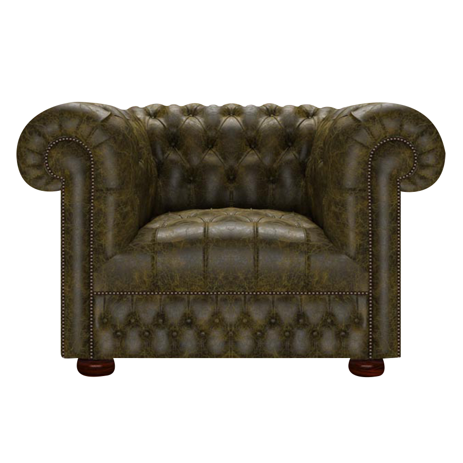 Cromwell Chesterfield Fåtölj Tudor Birch