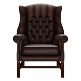 Darwin Chesterfield Fåtölj Antique Brown