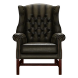 Darwin Chesterfield Fåtölj Antique Olive