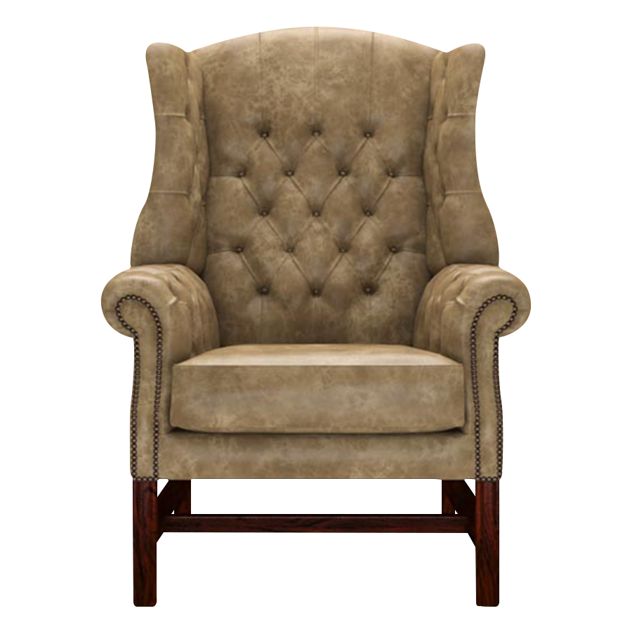 Darwin Chesterfield Fåtölj Etna Beige