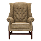 Darwin Chesterfield Fåtölj Etna Beige