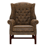 Darwin Chesterfield Fåtölj Etna Brandy