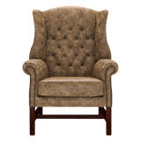 Darwin Chesterfield Fåtölj Etna Camel