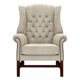 Darwin Chesterfield Fåtölj Etna Cream