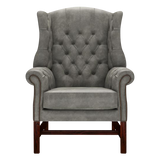 Darwin Chesterfield Fåtölj Etna Grey