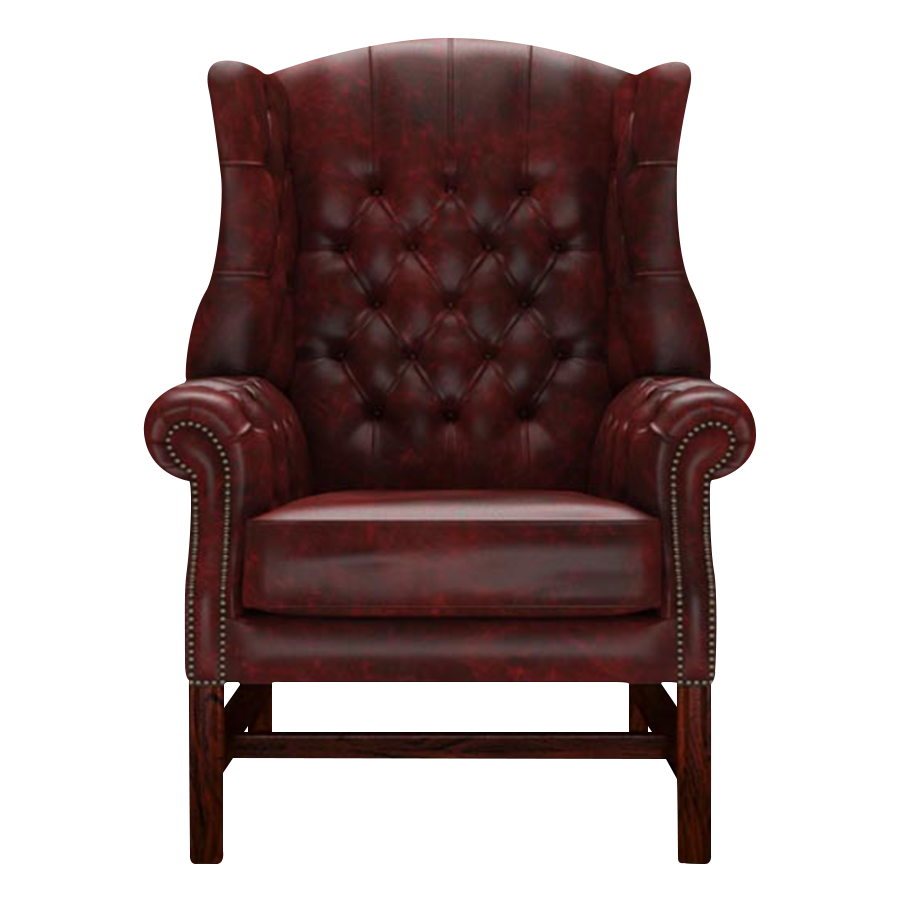 Darwin Chesterfield Fåtölj Etna Red