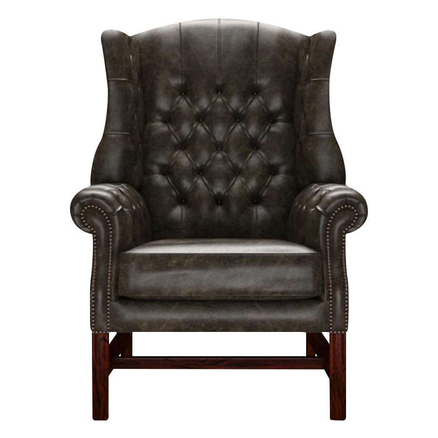 Darwin Chesterfield Fåtölj Old English Alga