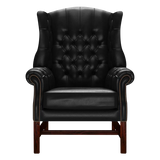 Darwin Chesterfield Fåtölj Old English Black
