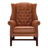 Darwin Chesterfield Fåtölj Old English Bruciato