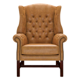 Darwin Chesterfield Fåtölj Old English Buckskin