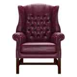 Darwin Chesterfield Fåtölj Old English Burgundy