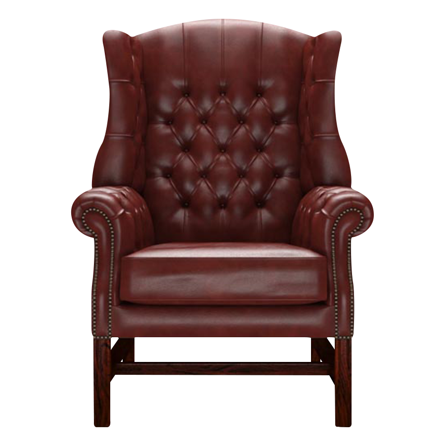 Darwin Chesterfield Fåtölj Old English Chestnut