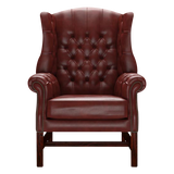 Darwin Chesterfield Fåtölj Old English Chestnut