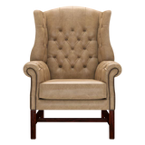 Darwin Chesterfield Fåtölj Old English Parchment
