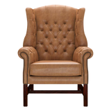 Darwin Chesterfield Fåtölj Old English Tan