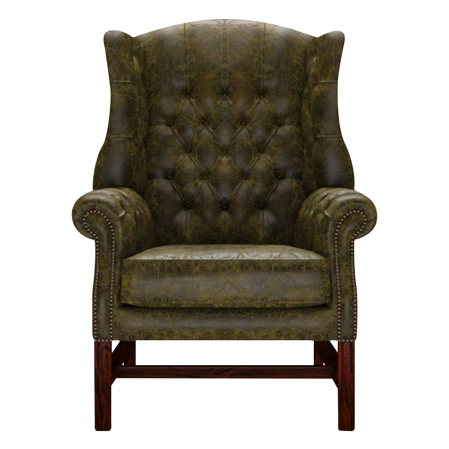 Darwin Chesterfield Fåtölj Tudor Birch
