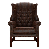 Darwin Chesterfield Fåtölj Tudor Mahogany