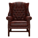 Darwin Chesterfield Fåtölj Tudor Oxblood