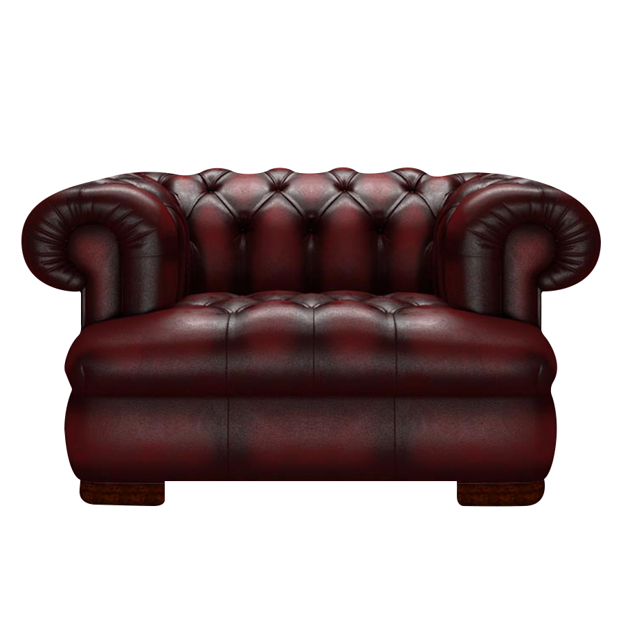 Drake Chesterfield Fåtölj Antique Red