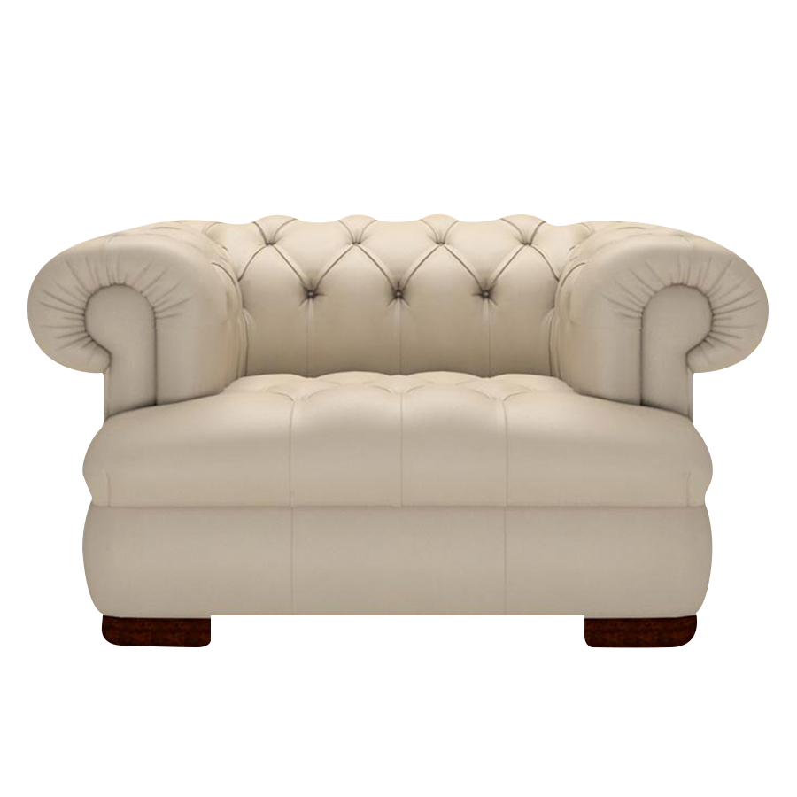 Drake Chesterfield Fåtölj Birch Blush Beige
