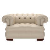 Drake Chesterfield Fåtölj Birch Blush Beige
