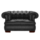 Drake Chesterfield Fåtölj Etna Black