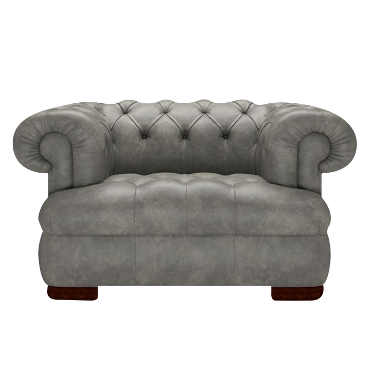 Drake Chesterfield Fåtölj Etna Grey