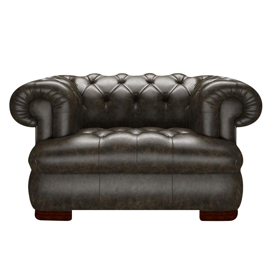 Drake Chesterfield Fåtölj Old English Alga