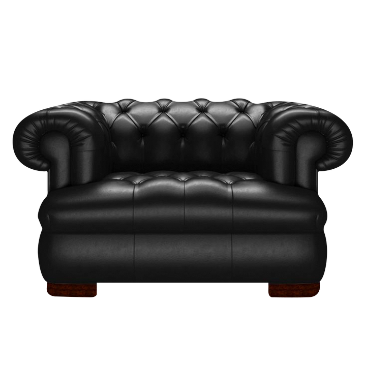 Drake Chesterfield Fåtölj Old English Black