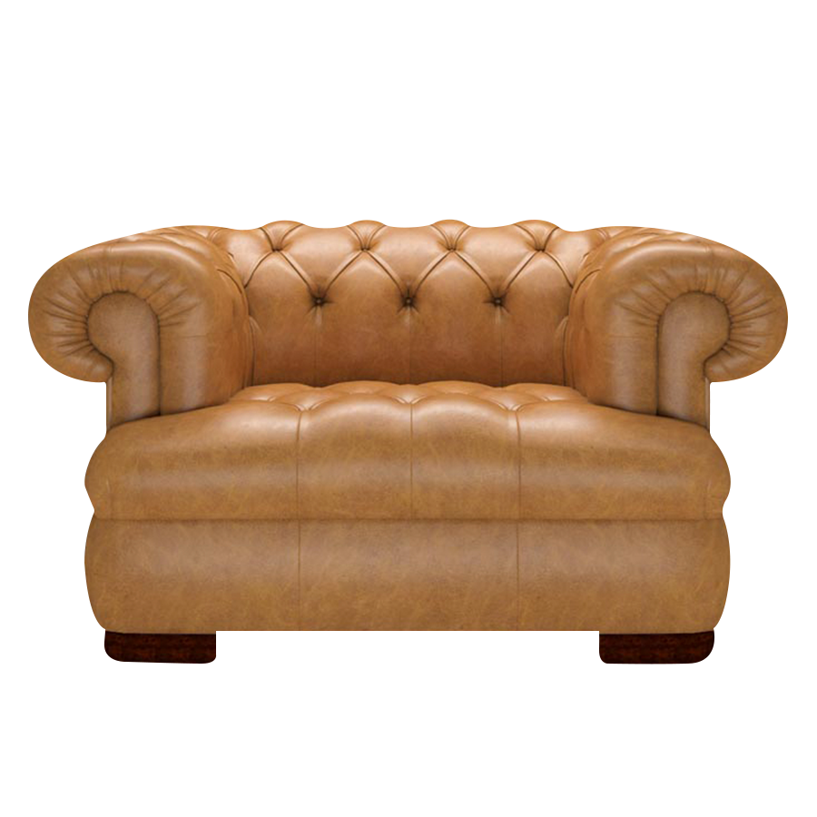Drake Chesterfield Fåtölj Old English Buckskin