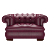 Drake Chesterfield Fåtölj Old English Burgundy