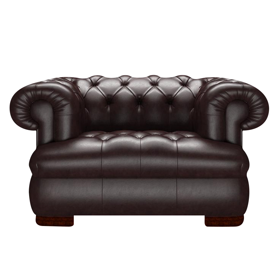 Drake Chesterfield Fåtölj Old English Smoke