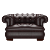 Drake Chesterfield Fåtölj Old English Smoke