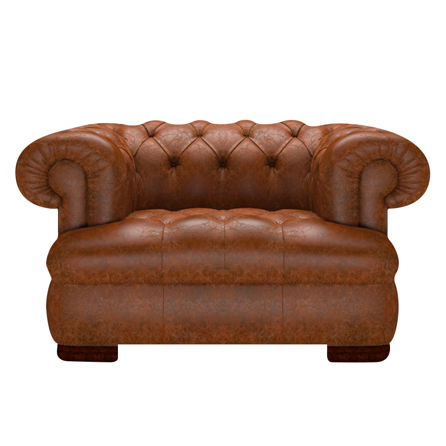 Drake Chesterfield Fåtölj Tudor Chestnut