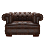 Drake Chesterfield Fåtölj Tudor Mahogany