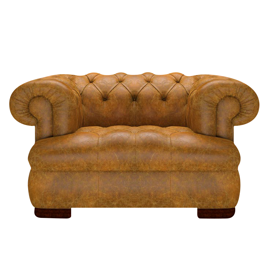 Drake Chesterfield Fåtölj Tudor Mustard