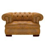Drake Chesterfield Fåtölj Tudor Mustard
