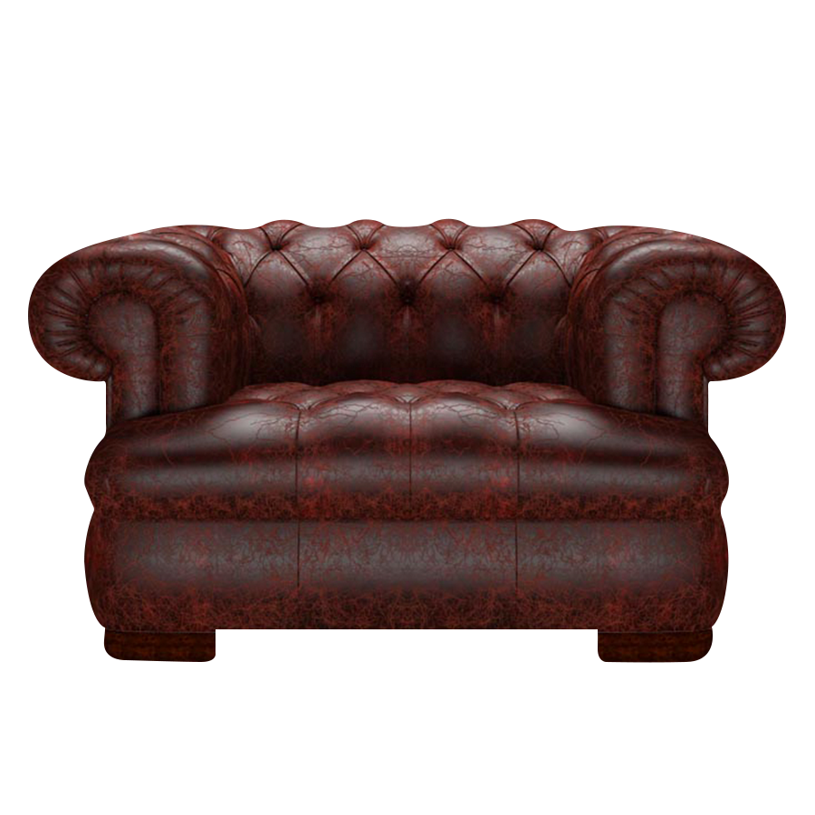 Drake Chesterfield Fåtölj Tudor Oxblood