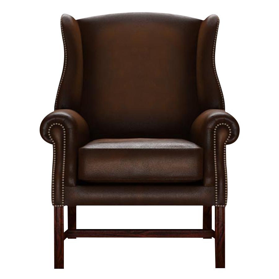Drummond Chesterfield Fåtölj Antique Autumn Tan