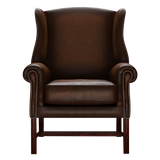 Drummond Chesterfield Fåtölj Antique Autumn Tan
